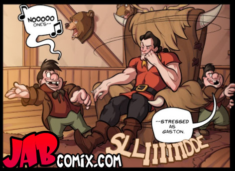 Boobies and the Beast - No one's dick leaves us all as impressed as Gaston's