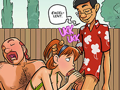 My hot ass neighbor 8 - Hey! You should't talk to my dad like that 2016